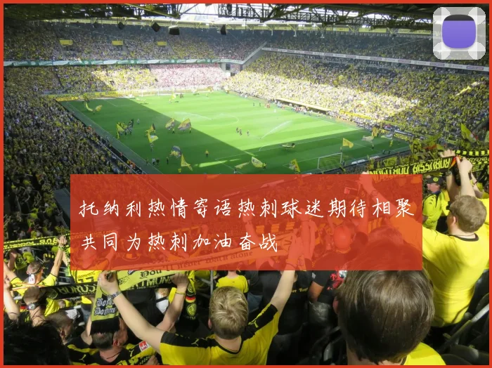 托纳利热情寄语热刺球迷期待相聚共同为热刺加油奋战